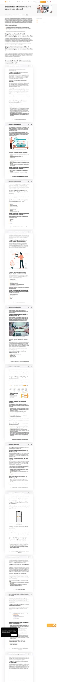 La check-list de référencement pour les nouveaux sites Web garantira une augmentation du trafic et de l'interaction des visiteurs. Développez l'optimisation des moteurs de recherche grâce à ce guide point par point.