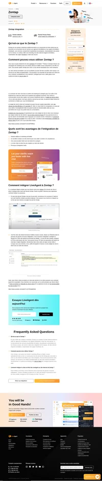 Zentap est un constructeur de sites internet et une solution de marketing dédiés aux agents et sociétés immobilières. Maintenant aussi avec LiveAgent live chat.