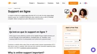 L'assistance en ligne est une forme de service à la clientèle basée sur le web. L'assistance en ligne fait également partie de la gestion de la relation client.