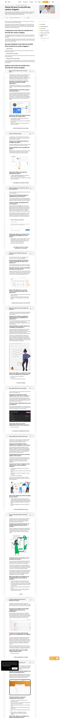 La sécurité des centres d'appels est une question sérieuse qui ne doit pas être prise à la légère. Suivez cette check-list de sécurité des centres d'appels pour rester protégé.