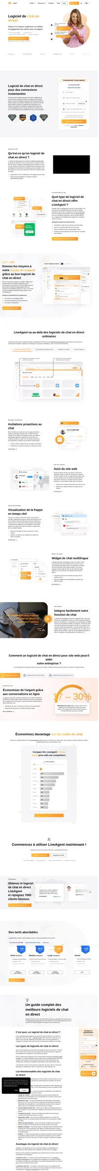 Explorez une sélection des meilleurs logiciels de chat en direct du marché. Choisissez le logiciel de chat en direct idéal pour votre site Web et propulsez votre service clientèle sur la lune.