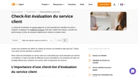 La check-list d'évaluation du service clientèle est l'occasion de connaître les points à améliorer. Prêtez attention aux suggestions de vos clients.