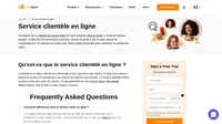 Le service clientèle en ligne est une aide en ligne fournie par une entreprise à ses clients qui utilisent ses produits.