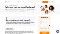 Un défenseur de la marque ou un ambassadeur de marque peut être une personne célèbre ou un employé qui diffuse la marque parmi les gens. Ces personnes peuvent être des influenceurs sociaux.