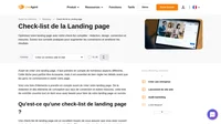 Incluez notre check-list de landing page dans votre stratégie de contenu pour maximiser les conversions et gagner plus de clients. Facile à appliquer, point par point.