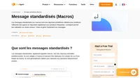Découvrez comment les messages standardisés peuvent améliorer votre productivité et votre flux de travail. Créez un nombre illimité de messages standardisés dès aujourd'hui !