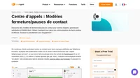 Utilisez nos modèles de fin ou de pause de contact pour centre d'appels afin de terminer ou de mettre en pause la communication de manière positive, garantissant ainsi la satisfaction et la fidélité du client.