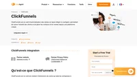 L'intégration de ClickFunnels vous permet de gérer facilement votre automatisation des ventes/marketing à partir de LiveAgent. Il suffit de l'intégrer via Zapier et de commencer à en tirer des avantages.