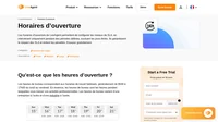 Les horaires d'ouverture de LiveAgent permettent de configurer vos niveaux de SLA de manière à n'intervenir que pendant des périodes déterminées, avec la possibilité d'exclure les jours fériés. Plus d'informations ici.
