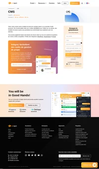 Le système de gestion de contenu est l'une des fonctionnalités de LiveAgent. Il est composé de divers outils, tels qu'un éditeur WYSIWYG et des boutons de chat en direct.