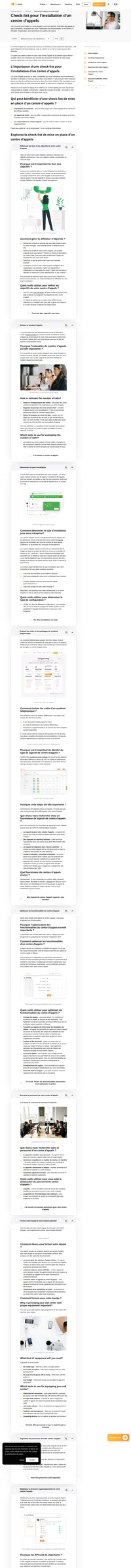 Mettre en place et faire fonctionner un centre d'appels n'est pas une tâche facile. Pourtant, c'est possible. Voici notre check-list de mise en place d'un centre d'appels qui vous guidera à chaque étape de ce processus.