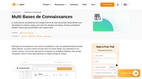 Multi Base de Connaissances vous permet de créer un nombre illimité de portails clients avec des informations, des interfaces et des paramètres différents.