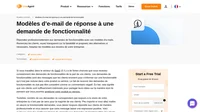 Répondez avec professionnalisme et gentillesse aux e-mails de demande de renseignements, quelle que soit la (bonne ou mauvaise) nouvelle que vous transmettez à vos clients.