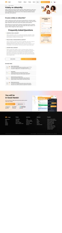 Vztahy se zákazníky jsou vztahy, které má každá společnost se zákazníky. Nezáleží na tom, jak je společnost velká, význam vztahů se zákazníky je obrovský.