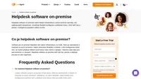 Software pro on-premise helpdesk vám nabízí infrastrukturu na místě. Stačí jej nainstalovat a hostovat na svých serverech. Šetří peníze i čas.