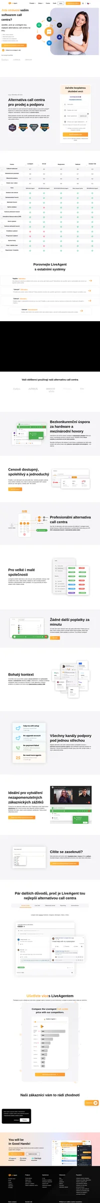 Prohlédněte si nejlepší alternativy call center pro rok 2024 na základě ceny, funkcí a hodnocení zákazníků od společností Captterra, G2 a dalších!