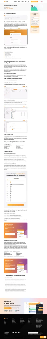LiveAgent je řešení, založené na helpdesku, které nabízí znalostní bázi. Zjistěte více o interní znalostní bázi a získejte bezplatnou zkušební verzi.