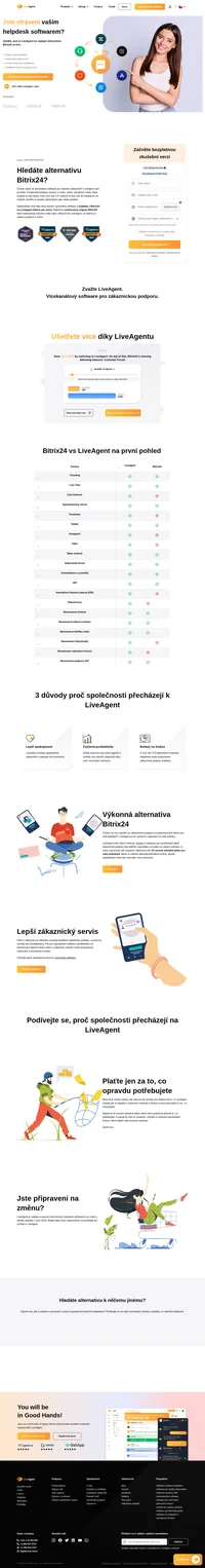 LiveAgent je ve srovnání s jinými řešeními helpdesku nákladově efektivnější. LiveAgent nabízí nástroje, funkce a integrace pro lepší zákaznickou podporu. S více než 175 funkcemi helpdesku bude poskytování podpory hračkou.