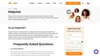 Helpchat je funkce, která zákazníkům a návštěvníkům umožňuje spojit se se zákaznickou podporou. Mohou tak učinit kdykoliv.