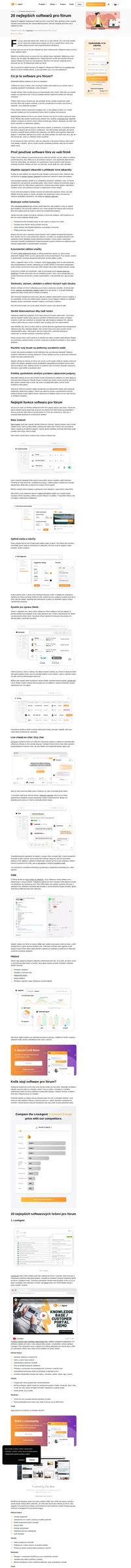 Vytvořte online komunitu se svými potenciálními zákazníky a zákaznicemi pomocí komplexního softwaru pro samoobslužná fóra.