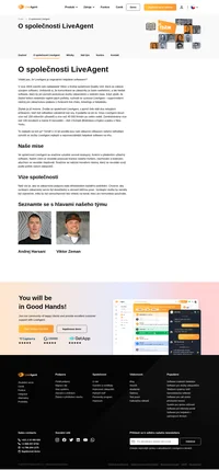 Každá úspěšná společnost někde začínala. Podívejte se na naši historii a zjistěte více o poslání, vizi a hodnotách naší společnosti.