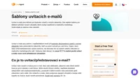 Průměrná míra otevření uvítacích e-mailů je 50 %, takže jsou o 86 % účinnější než newsletter. Vyzkoušejte naše šablony uvítacích e-mailů ještě dnes!