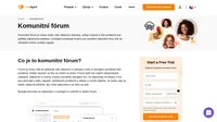Komunitní fórum je fórum, kde každý po přihlášení může odpovědět nebo položit konkrétní otázku a ostatní mu mohou s problémem pomoci.