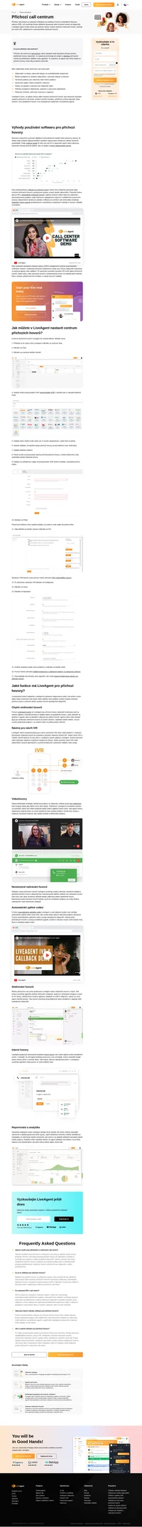 Příchozí call centrum je call centrum, které výhradně nebo převážně vyřizuje příchozí telefonické hovory zákazníků.