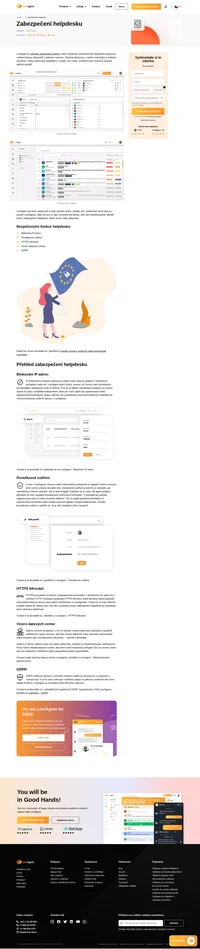 Za LiveAgentem stojí společnost Quality unit, ve které děláme vše pro to, aby byl LiveAgent co nejbezpečnější. Zjistěte víc o bezpečnostních funkcích LiveAgentu.