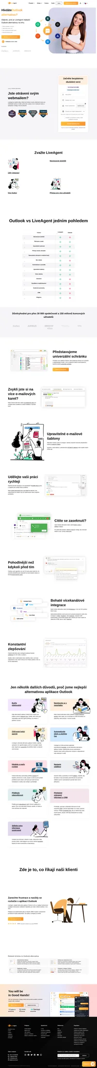 LiveAgent je skvělou alternativou aplikace Outlook pro týmy zákaznické podpory. Objevte sílu univerzální schránky, hybridního proudu ticketů a dalších funkcí.