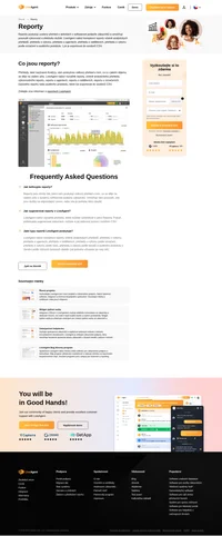 Reporty, nebo také nazývané analytika či přehledy, vám poskytují celkový přehled o tom, co se děje ve vašem účtu. LiveAgent nabízí rozsáhlé reporty.