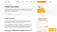 LiveAgent nabízí přes 15 pokročilých funkcí live chatu, kterými zaujmete své zákazníky a poskytnete jim lepší zákaznickou péči.