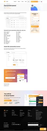 Použijte chronologický soubor záznamů, který poskytuje dokumentární důkazy o činnostech, které byly provedeny podpůrnými pracovníky. Použijte záznamník kontrol LiveAgent