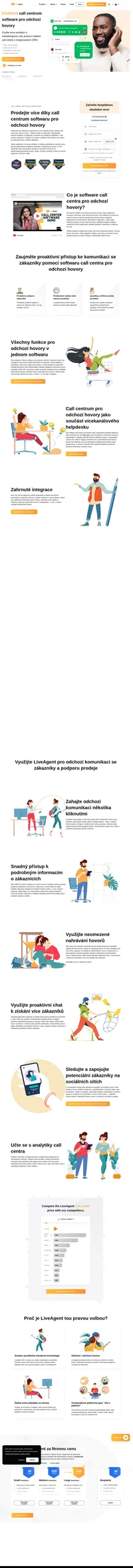 Software call centra pro odchozí hovory od společnosti LiveAgent umožňuje uskutečňovat odchozí hovory s potenciálními prodejci, potenciálními zákazníky nebo stávajícími zákazníky. Vyzkoušejte 14denní zkušební verzi zdarma a posuňte své podnikání na novou úroveň.