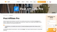 Post Affiliate Pro je přední sledovací affiliate software, který je dostupný od roku 2004. Důvěřuje mu více než 30 tisíc firem.