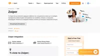 Το Zoiper είναι μια απίστευτα απλή στη χρήση εφαρμογή softphone που μπορεί να τροφοδοτήσει το τηλεφωνικό σας κέντρο LiveAgent σε χρόνο μηδέν.