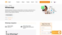 LiveAgent ponúka integráciu s WhatsApp, ktorá umožňuje používateľom jednoducho odpovedať na správy z WhatsApp prostredníctvom svojho LiveAgent panela.
