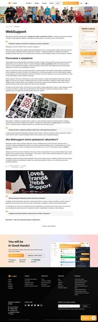 Websupport je najväčší poskytovateľ webhostingu a registrátor domén na Slovensku, v Českej republike a v Maďarsku. Pozrite si ich príbeh úspechu.