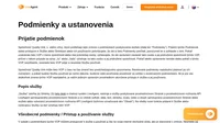 Prijatím týchto podmienok alebo prístupom alebo používaním služby alebo stránky potvrdzujete, že ste si tieto podmienky prečítali, porozumeli im a súhlasíte s tým, že budete nimi viazaní.