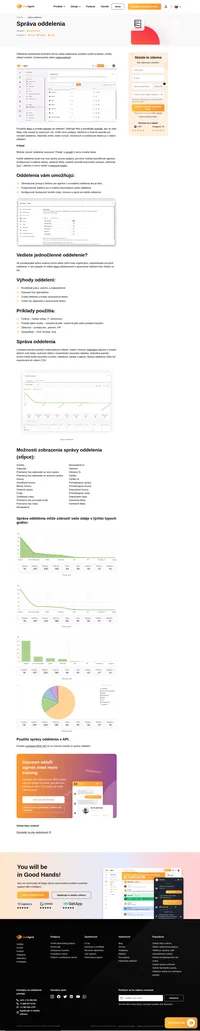 Správa oddelenia vám poskytuje podrobný prehľad o výkone konkrétneho oddelenia. Zoznámte sa s učinnými informáciami.