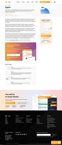 Integrujte svoje obľúbené aplikácie so softvérom LiveAgent prostredníctvom Zapieru. Zapier umožňuje pripojenie k veľkému počtu aplikácií bez komplikovaného inštalovania.