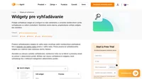 Umiestnite na svoje webové stránky widget pre vyhľadávanie a umožnite svojím zákazníkom vyhladávať články, fóra a nástenky pre spätnú väzbu priamo na vašich webových stránkach.