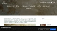 Benátsky štuk, známy aj ako "stucco veneziano", je dekoratívna omietka, ktorá vďaka svojmu luxusnému vzhľadu a širokej škále možností využitia fascinuje dizajnérov a majiteľov domov už po stáročia. V tomto článku sa ponoríme do sveta benátskeho štuku, preskúmame jeho históriu, zloženie, techniku aplikácie a moderné trendy. Dozviete sa, ako si vybrať vhodný typ