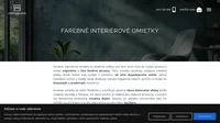 Oživte svoj interiér farebnými omietkami, ktoré dodajú stenám elegantný nádych a originalitu vďaka živým farebným akcentom.