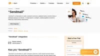 "Sendmail" yra bendro pobūdžio el. pašto nukreipimo programa, su pažangia apsauga nuo ŠLAMŠTO, kurią galima integruoti į LiveAgent.
