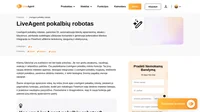 Atraskite naują DI pokalbių roboto funkciją LiveAgent platformoje! Automatizuokite klientų sąveiką, pagerinkite atsakymo laiką ir padidinkite aptarnavimo efektyvumą naudodamiesi dirbtinio intelekto valdomais pokalbiais.