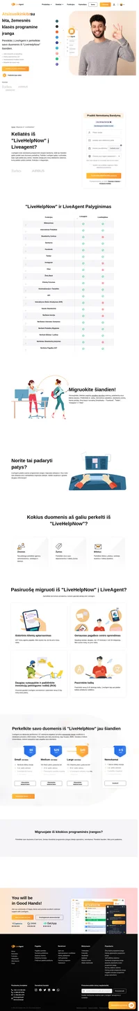 LiveAgent yra labiausiai įvertinta ir #1 vertinama pagalbos tarnybos programinė įranga 2020 metais, skirta smulkioms ir vidutinėms įmonėms. Prisijunkite prie tokių gerai žinomų įmonių, kaip Huawei ir Yamaha, bei teikite puikią pagalbą.