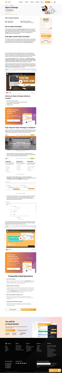 Open-Xchange yra internetinė bendradarbiavimo, bendravimo ir produktyvumo programinė įranga, įmonėms teikianti bendravimo el. paštu galimybę.