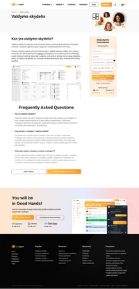 Valdymo skydelis padeda agentams gauti naujausią ir svarbiausią įmonės informaciją. Kreipkitės ir sužinokite daugiau.