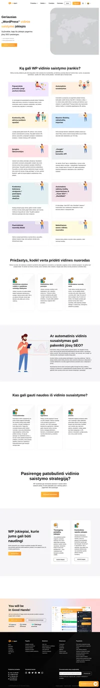Vidinės nuorodos yra labai svarbios bet kuriai SEO strategijai. Peržiūrėkite automatinį WordPress vidinį saistymo įskiepį, kuris visą darbą atliks už jus!